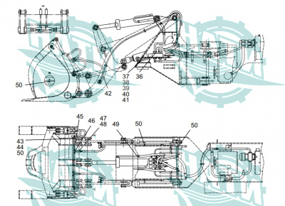  Implement Hydraulic System (30807900028) CDM833H