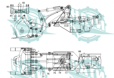 Implement Hydraulic System (30807900028) CDM833H