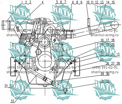 xz25k-45-engine-install-ii